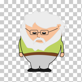 SVG Old bearded man SVG Old bearded man