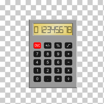 SVG Old calculator vector illustration SVG Old calculator vector illustration