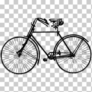 SVG Old-fashioned bike SVG Old-fashioned bike