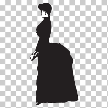 SVG Old-fashioned English lady SVG Old-fashioned English lady