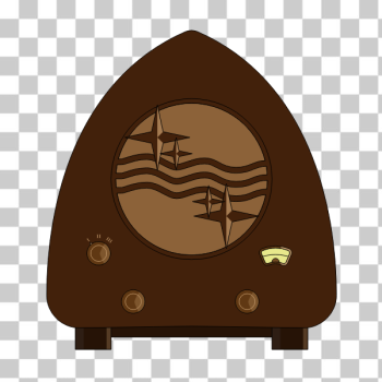 SVG Old-Fashioned Radio Device SVG Old-Fashioned Radio Device