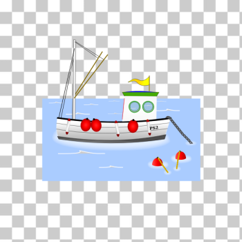 SVG Old Fishing Boat SVG Old Fishing Boat
