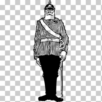 SVG old German soldier SVG old German soldier