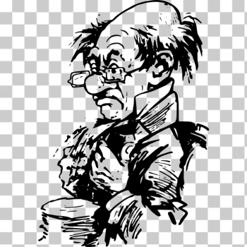SVG Old man upset SVG Old man upset