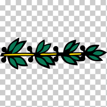 SVG Olive branch vector image SVG Olive branch vector image
