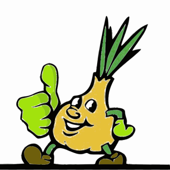 SVG onion with thumb up SVG onion with thumb up