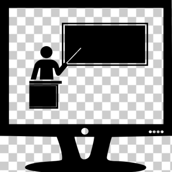 SVG Online presentation vector image SVG Online presentation vector image