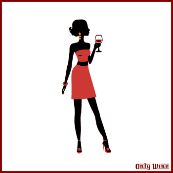 SVG OnlyWine girl red dress SVG OnlyWine girl red dress