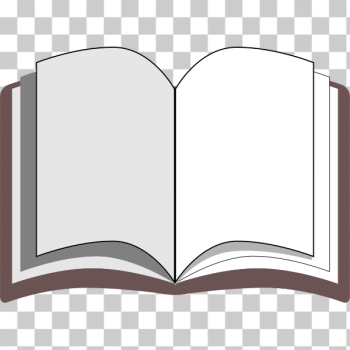 SVG Open book vector clip art SVG Open book vector clip art