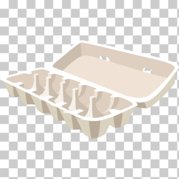 SVG Opened egg carton SVG Opened egg carton