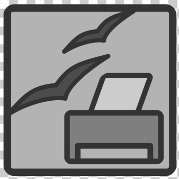 SVG OpenOffice printer admin icon SVG OpenOffice printer admin icon