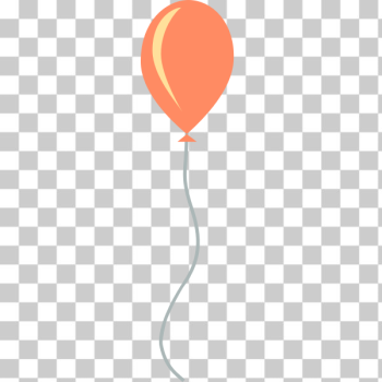 SVG Orange balloon SVG Orange balloon