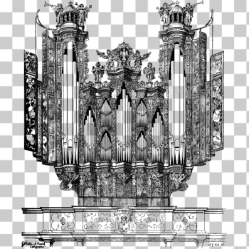 SVG Organ in the Church