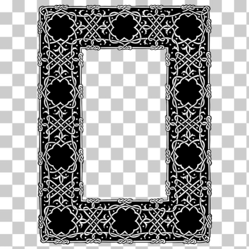 SVG Ornate Geometric Frame SVG Ornate Geometric Frame