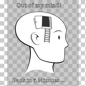 SVG Out of my mind vector illustration SVG Out of my mind vector illustration
