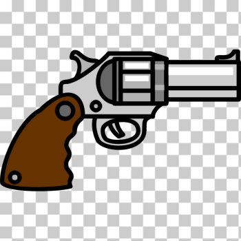 SVG Outlined gun SVG Outlined gun