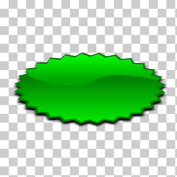 SVG Oval shaped green star vector illustration SVG Oval shaped green star vector illustration