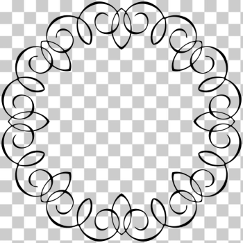 SVG Oval spiral frame SVG Oval spiral frame