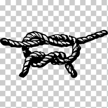 SVG Overhand knot vector image SVG Overhand knot vector image