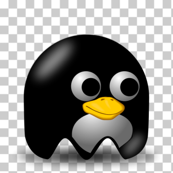 SVG Padepokan Tux vector image SVG Padepokan Tux vector image