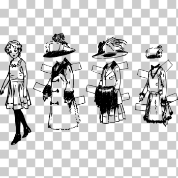 SVG Paper doll SVG Paper doll