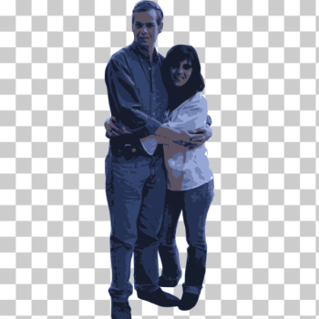 SVG Pareja Color SVG Pareja Color