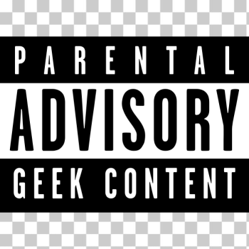 SVG Parental advisory poster SVG Parental advisory poster