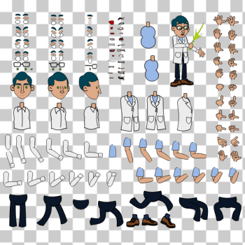 SVG Parts of scientist SVG Parts of scientist