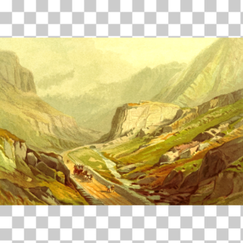 SVG Passage between mountains SVG Passage between mountains
