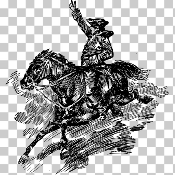 SVG Paul Revere silhouette SVG Paul Revere silhouette