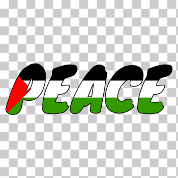 SVG Peace for Palestine Vector Decal SVG Peace for Palestine Vector Decal