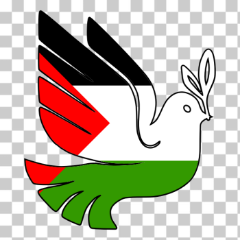 SVG Peace for Palestine vector image SVG Peace for Palestine vector image