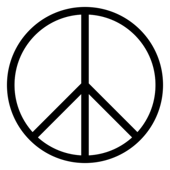 SVG peace sign
