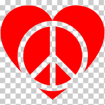 SVG Peace sign and heart SVG Peace sign and heart