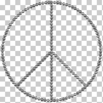 SVG Peace Sign Fractal