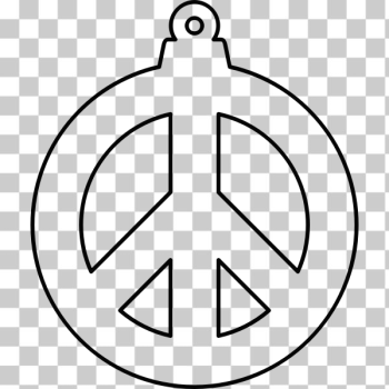 SVG Peace sign image