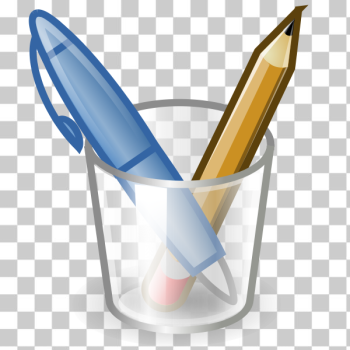 SVG Pen and pencil vector image