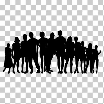 SVG People silhouette SVG People silhouette
