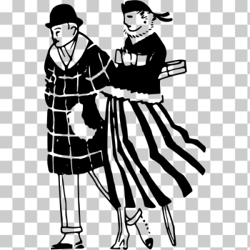 SVG Perfect couple vector image SVG Perfect couple vector image