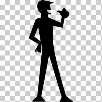 SVG Person silhouette SVG Person silhouette