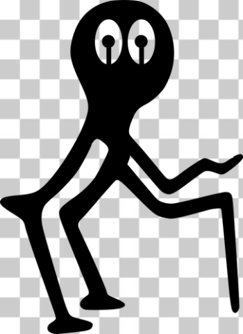 SVG Petrogliph Old man SVG Petrogliph Old man