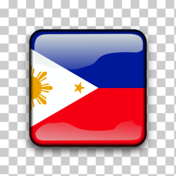 SVG Philippines vector flag button SVG Philippines vector flag button