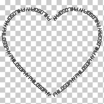 SVG Philosophy heart typography SVG Philosophy heart typography