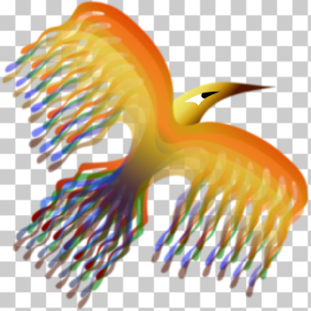 SVG Phoenix Bird colourful SVG Phoenix Bird colourful