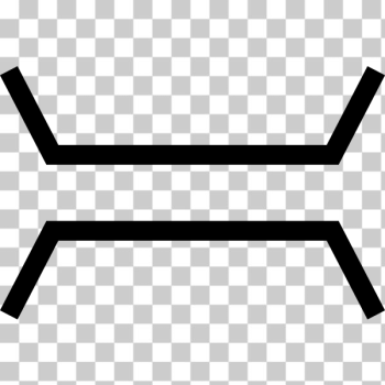 SVG Pictogram for a simple bridge vector image SVG Pictogram for a simple bridge vector image