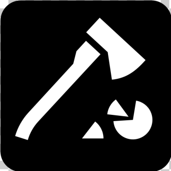 SVG Pictogram for firewood cutting vector image SVG Pictogram for firewood cutting vector image