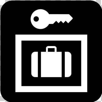 SVG Pictogram for lockers vector image SVG Pictogram for lockers vector image