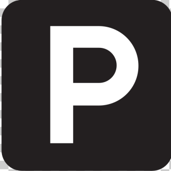 SVG Pictogram for parking area vector image SVG Pictogram for parking area vector image