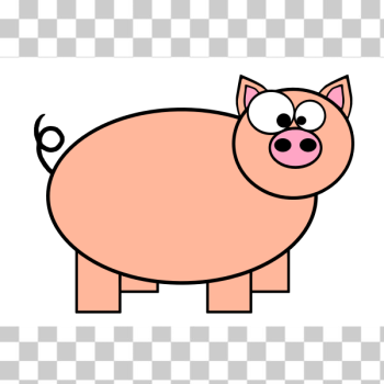 SVG Pig draw SVG Pig draw