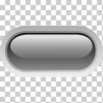 SVG Pill shaped black button vector clip art SVG Pill shaped black button vector clip art
